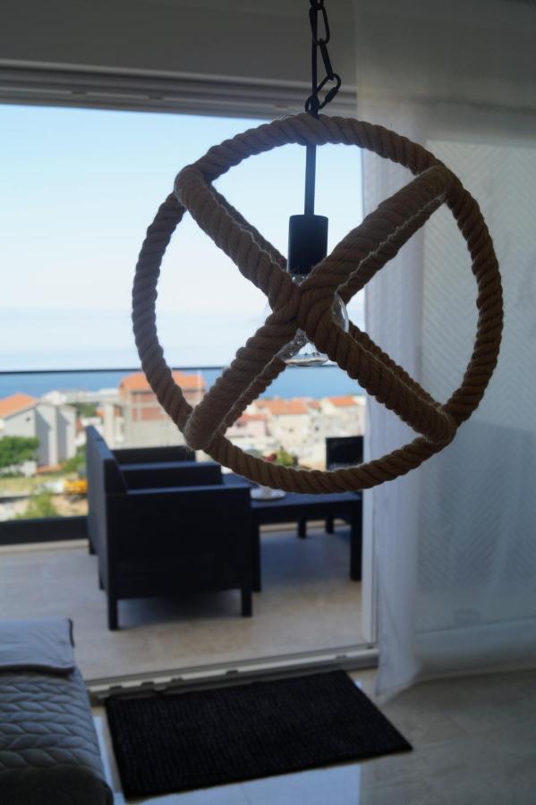 Apartment Ivona With Beautiful Seaview マカルスカ エクステリア 写真